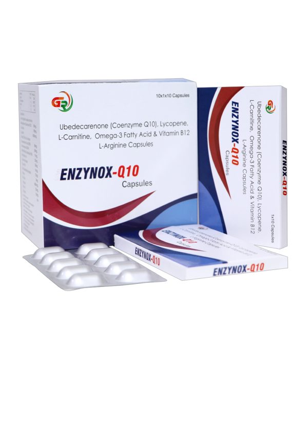 l-carnitine ubidecarenone coenzyme q10 zinc sulphate &amp ENZYNOX Q10