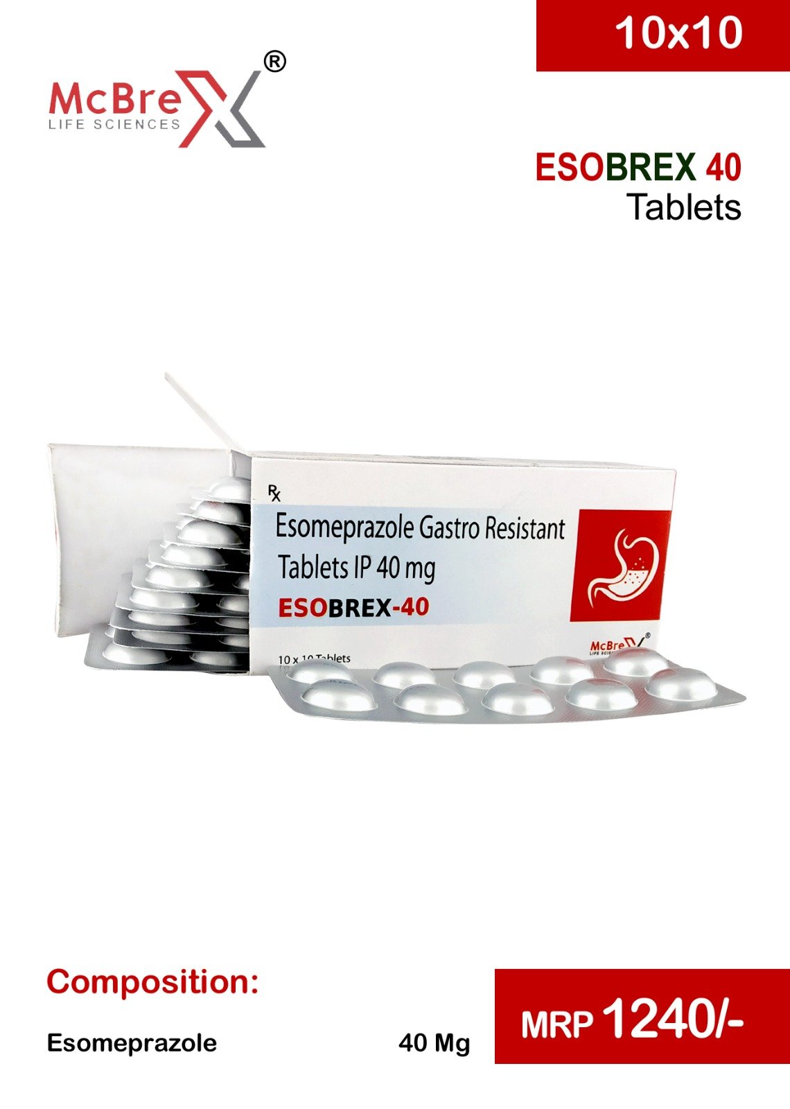 Serobrex ESOBREX 40 - Mcbrex Lifesciences
